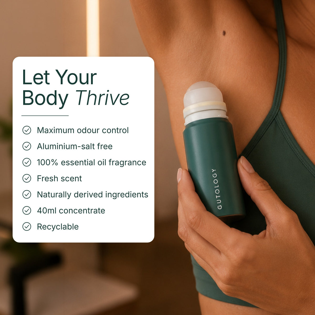 Prebiotic Deodorant
