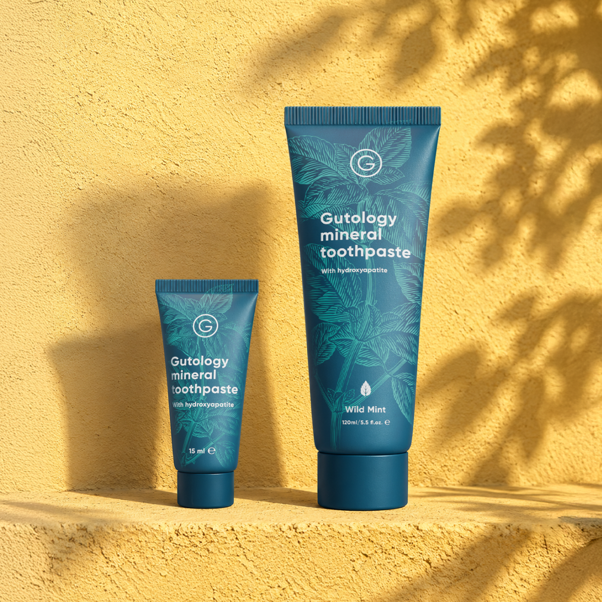 Microbiome-Friendly Hydroxyapatite Travel Toothpaste (15ml)