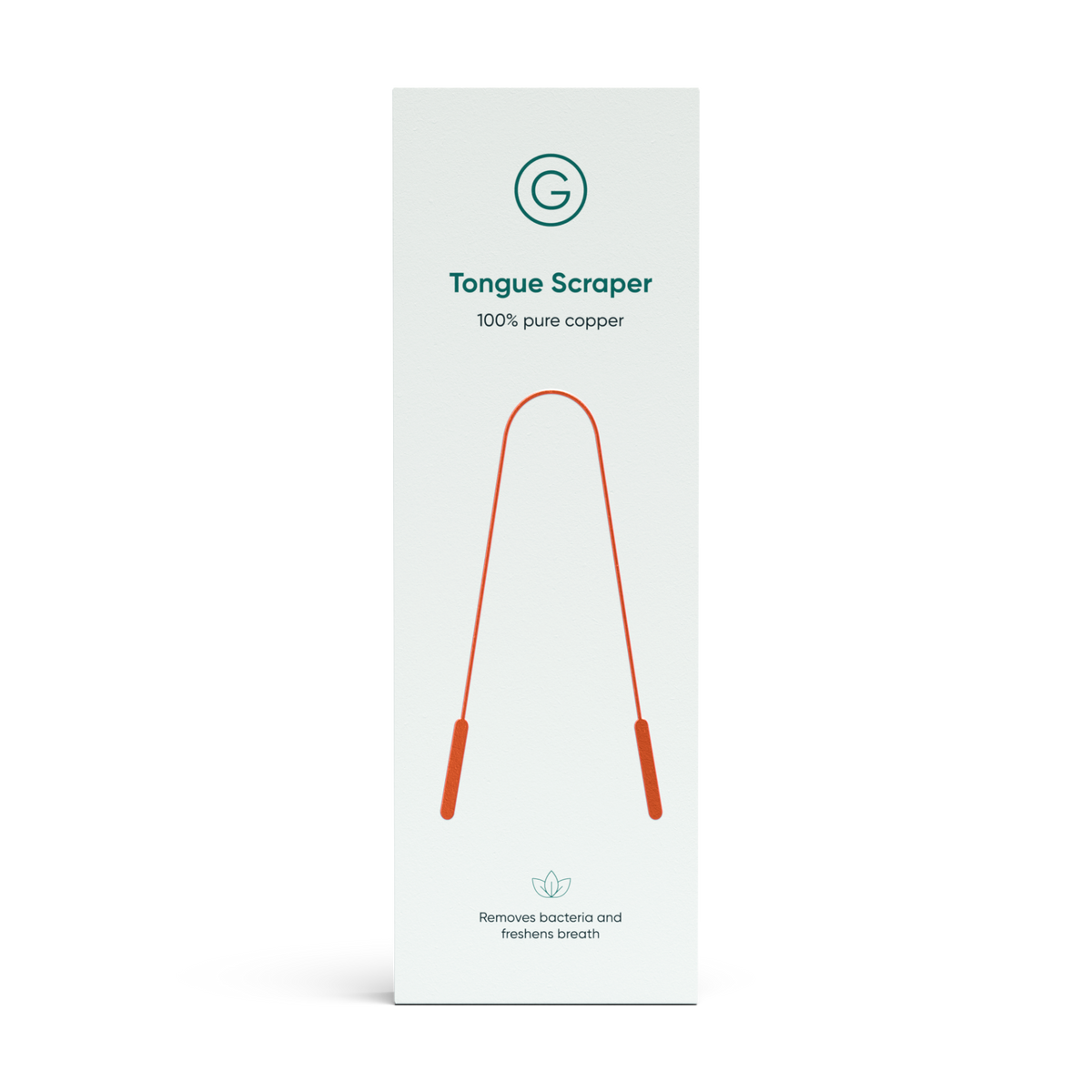Pure Copper Tongue Scraper